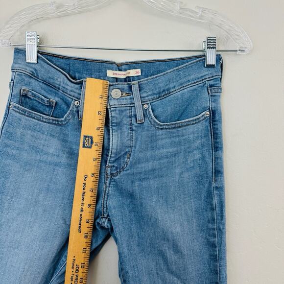 Levi’s 315 Shaping Bootcut Blue Jeans Women’s Size 26 - Picture 3 of 9